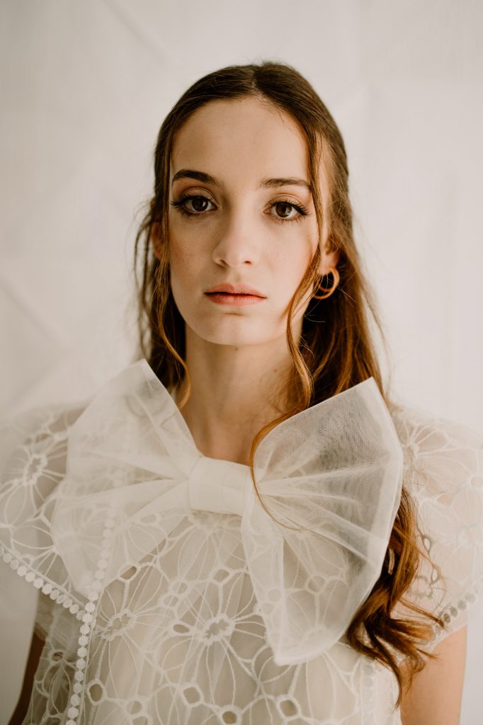 Shooting collection dress bride Anne Letournel