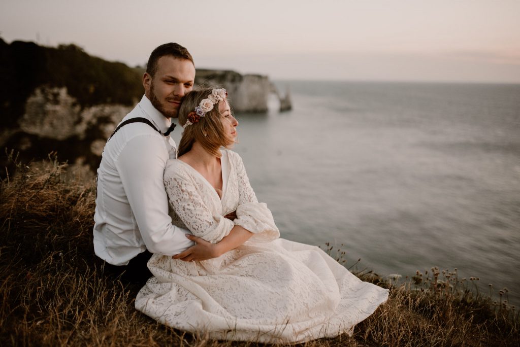 Un Mariage en Normandie à Etretat