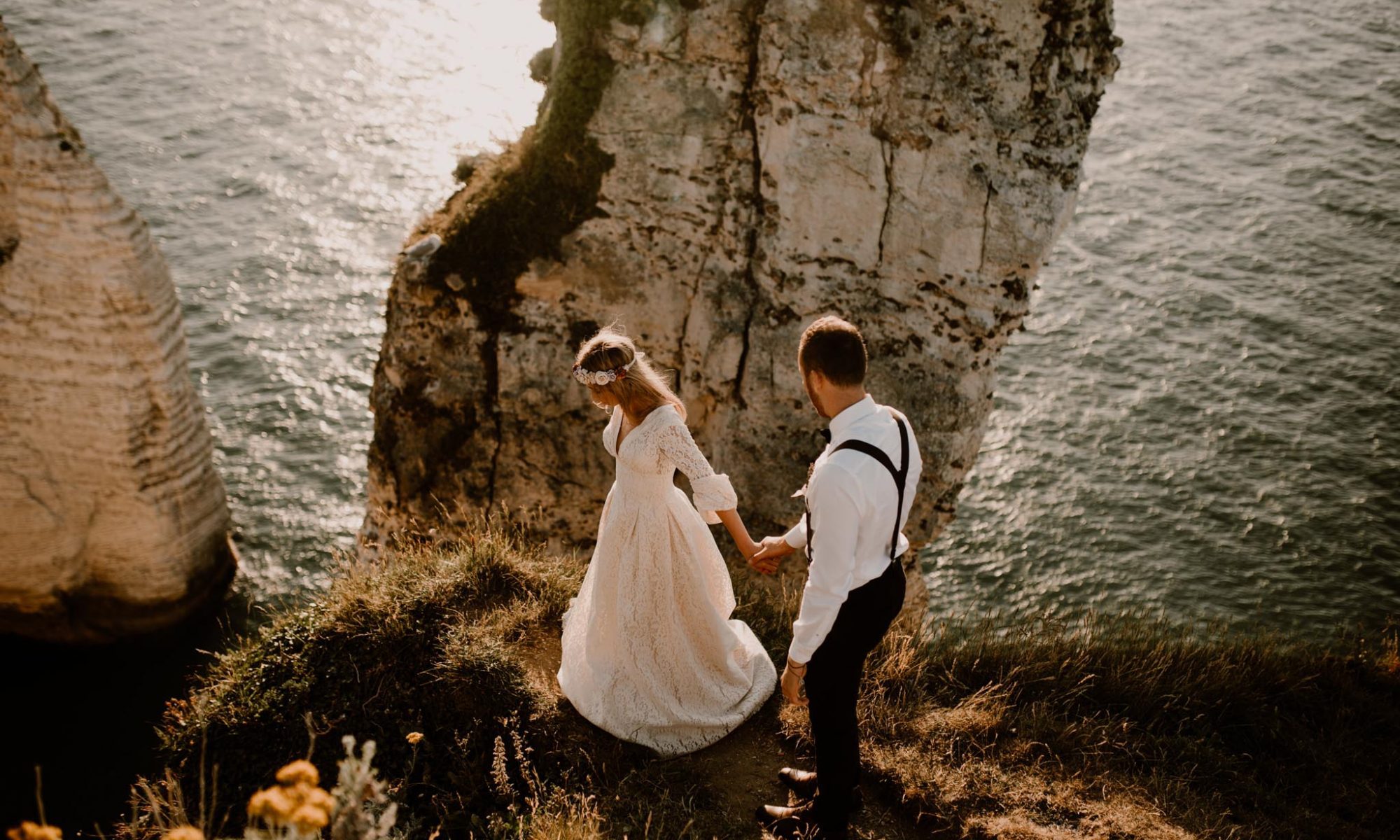 mariage à Etretat