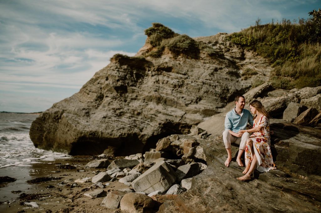 seance photos couple plage Loire Atlantique