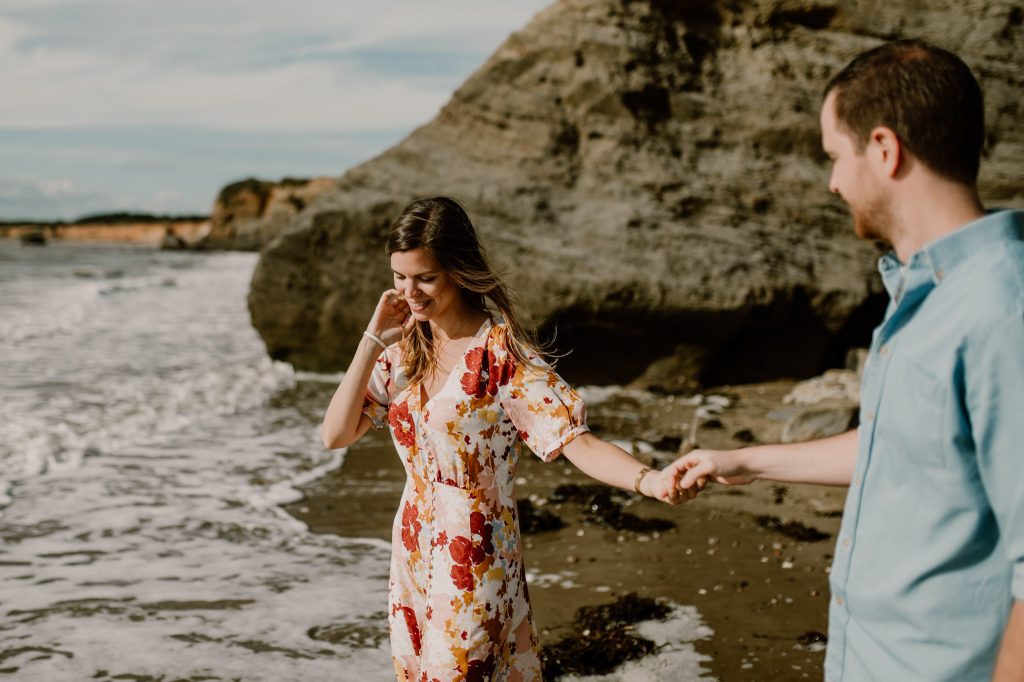 seance photos couple plage Loire Atlantique