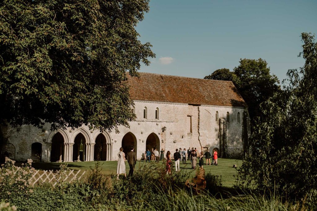 Mariage abbaye fontaine guérard