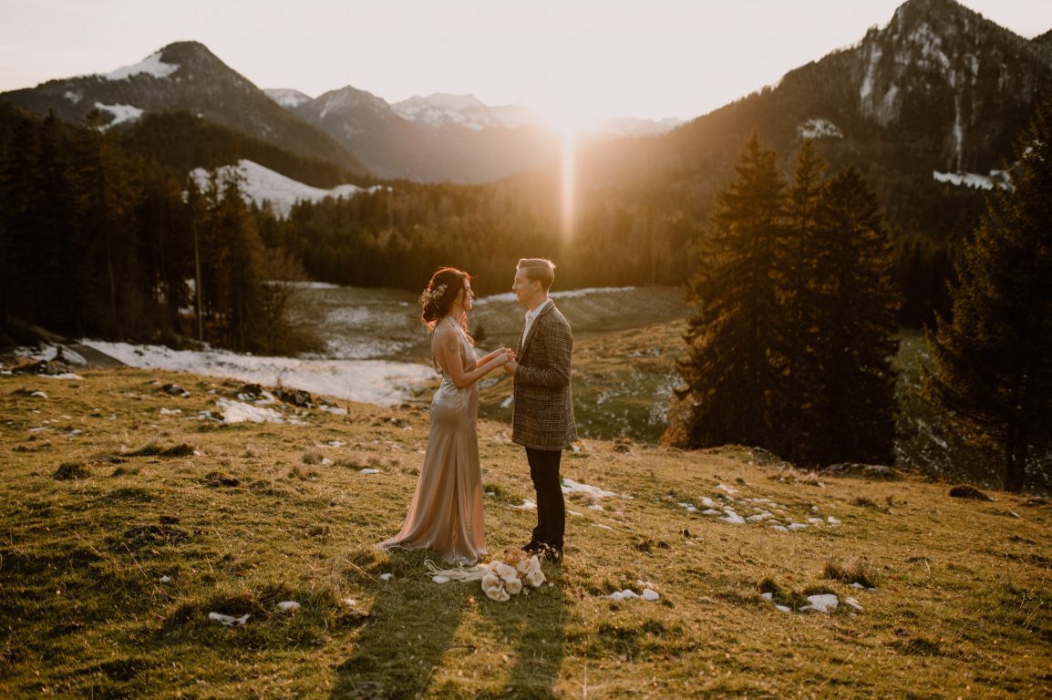 elopement montagne Bavière