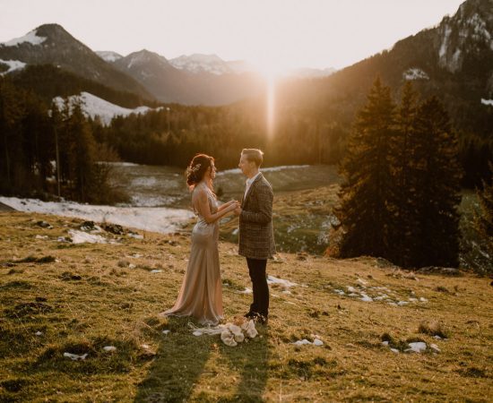 elopement montagne Bavière