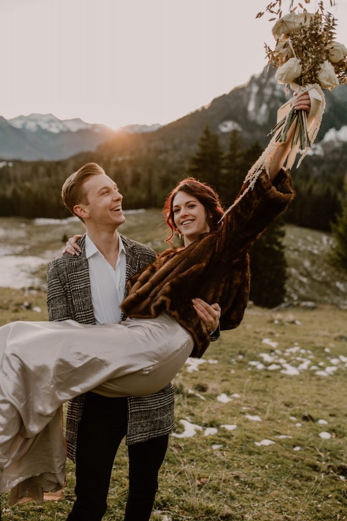 elopement montagne Bavière