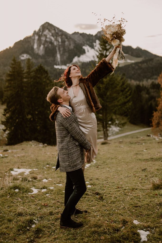 elopement montagne Bavière