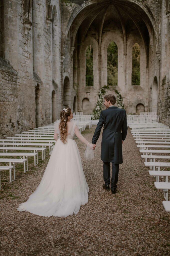 mariage abbaye de fontaine Guérard normandie