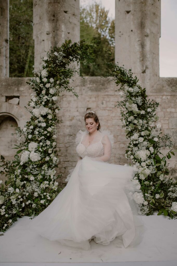 mariage abbaye de fontaine Guérard normandie