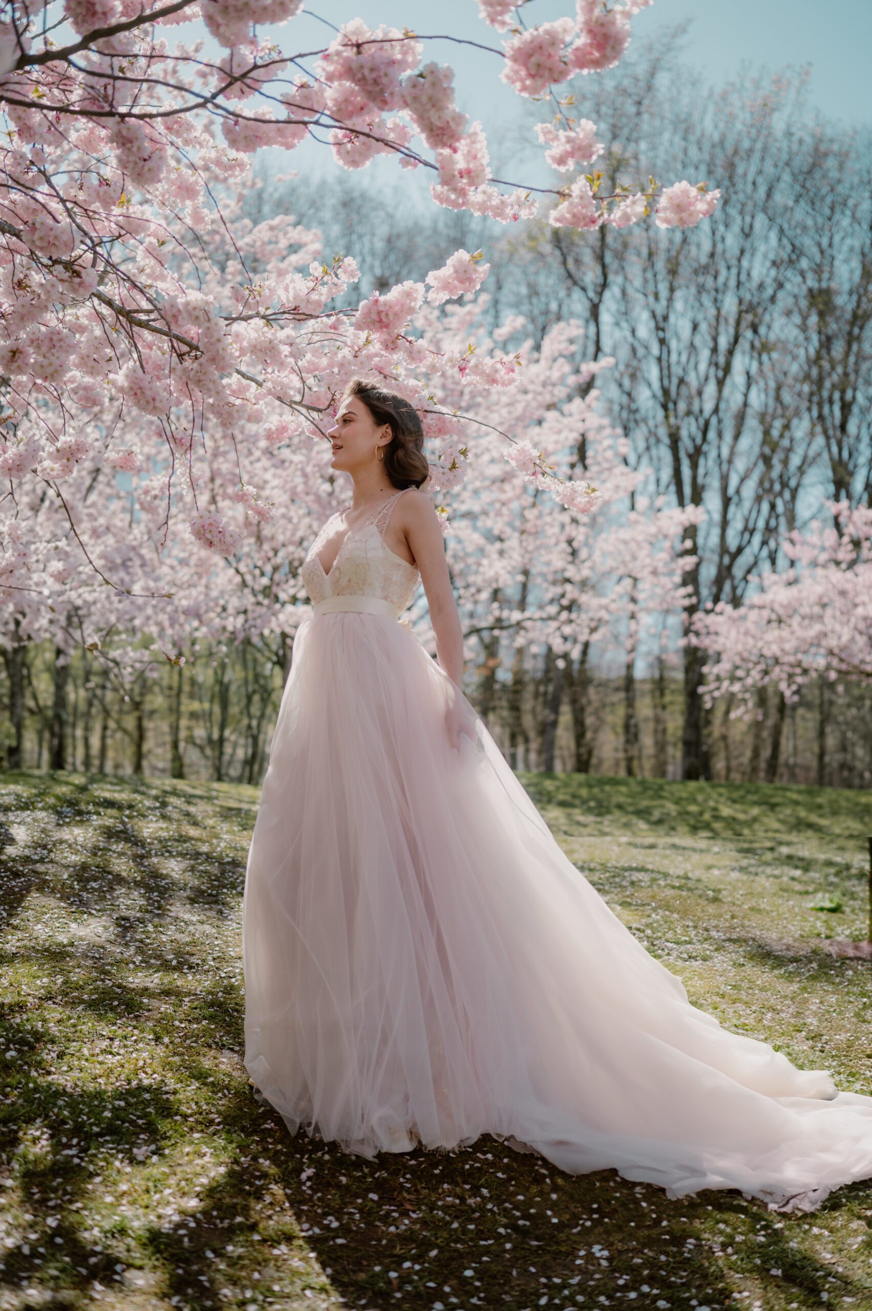 spring wedding shoot Anne letournel